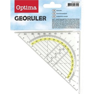 Optima Протрактор optima 180 градуса пластмаса 100183 (100183)