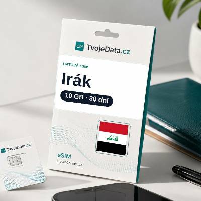 eSIM Irák 10 GB / 29 dní