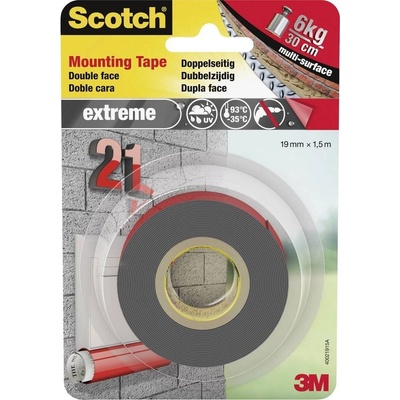 3M Scotch extreme Montážna páska 19 mm x 1,5 m