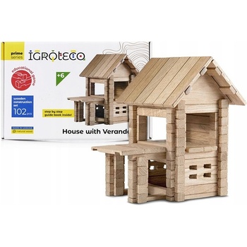 Teddies Stavebnice - dům - 102 ks