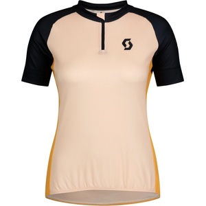 Scott Дамска фланелка с къс ръкав за колоездене Scott Women's Jersey Endurance 20 S/S Cycling jersey - Sugar Pink / Dark Blue - размер XL (156-2311-0315)
