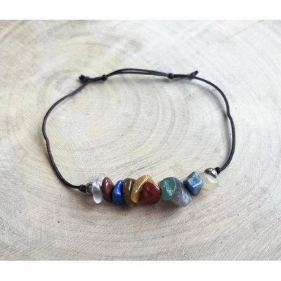 Prošperk Šňůrkový náramek s minerály multicolor S1040