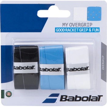 Babolat My Overgrip 3ks Black/Blue/White