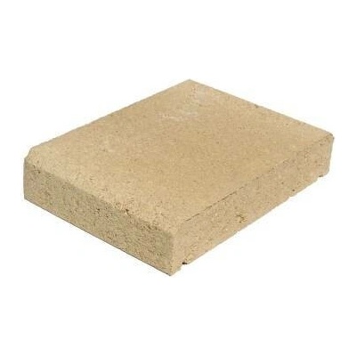 Zákrytová deska Presbeton SIMPLE BLOCK ZDS 200, 20x28x5,5 cm, hladká okrová