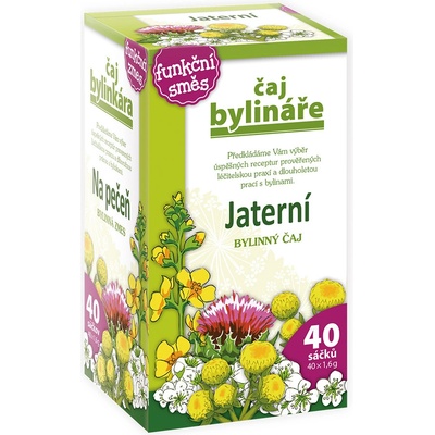 Čaj bylináře Jaterní nálevové sáčky 40 x 1,6 g