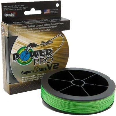 PowerPro Šňůra Sup 8 Slick V2 Aqua Green 2740m 0,28mm 20kg