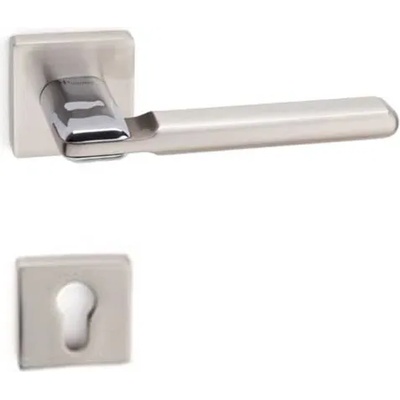 SYSTEM ДРЪЖКА ЗА ВРАТА oniks + РОЗЕТКА СЕКРЕТНА ha108ro11y cr-cr/bn--- (ha108ro11y cr-cr/bn)