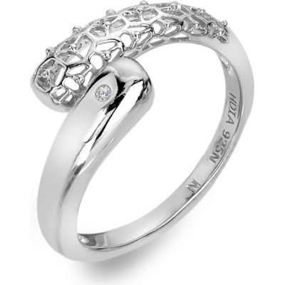Hot Diamonds stříbrný prsten s diamantem Aster DR307