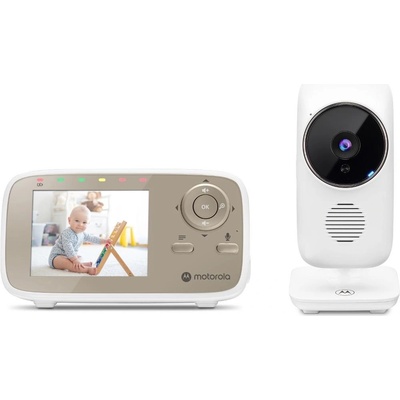 Motorola Video Baby Monitor VM483 2.8 White/Gold