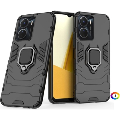 vivo Y16 4G Удароустойчив Ring Holder Калъф и Протектор