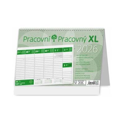 Pracovní XL stolní 2026