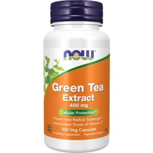 NOW Green Tea Extract 400 mg [100 капсули]