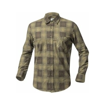 Ardon Urban+ pánska flanelová košel'a khaki