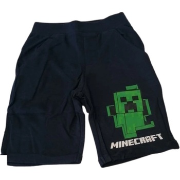 dětské kraťasy Minecraft tm.modré
