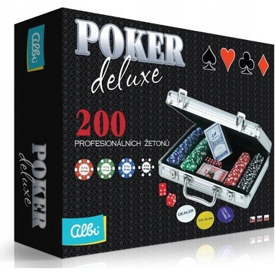 Albi Poker Deluxe Sada – Zboží Dáma
