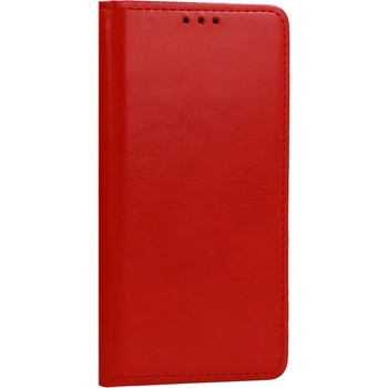 Samsung Кожен калъф с капак за Samsung Galaxy S23 Ultra - Червен KP25419