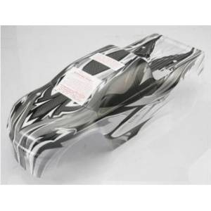 Traxxas каросерия ProGraphix сребърна: T-Maxx Classic