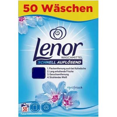 Lenor Waschmittel Pulver Aprifrisch prášek 50 PD 3 kg