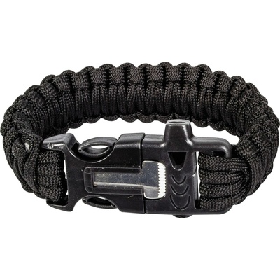 Highlander Paracord trojzubec (píšťalka křesadlo) černá – Hledejceny.cz