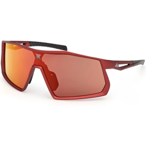 Adidas Мъжки очила за колоездене Adidas eyewear Kentro Mirror S3 Running glasses - Matte Red / Red Mirror - размер One Size (205-7211-0411)