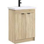 vidaXL Комплект мебели за баня Дъб сонома 78, 5 x 37, 5 x 81 см (3404156)
