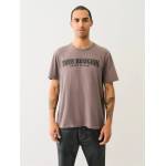 True Religion Painted Horseshoe Relaxed Tee - Irongate