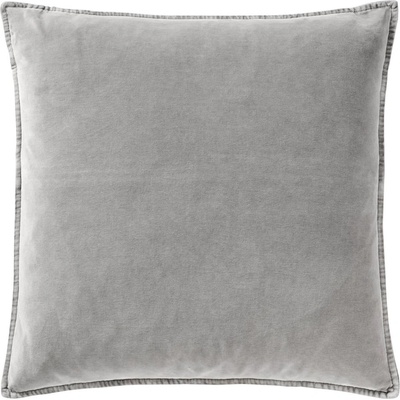 Ib Laursen velvet ash grey 50 x 50 cm