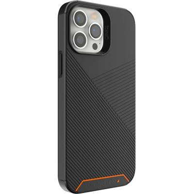 GEAR4 Калъф Gear4 - Denali Snap, iPhone 13 Pro Max, черен/оранжев (702008217)