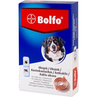 Bolfo Obojek antiparazitní 70 cm – Zboží Mobilmania