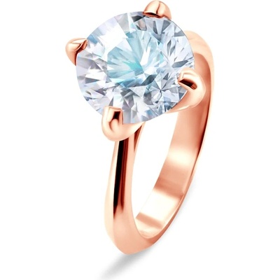 SAVICKI Годежен пръстен The Light: розово злато, диамант