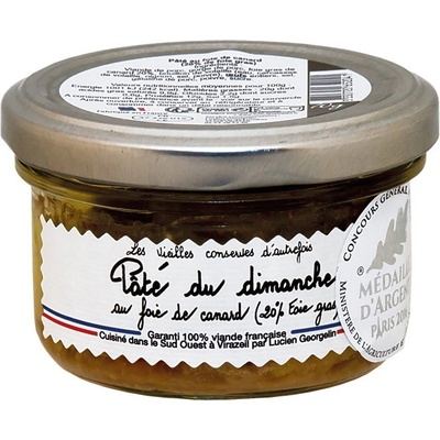 Lucien Georgelin Nedělní terina s kachními játry 20% foie gras 70 g