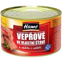 Hamé Vepřové ve vlastní šťávě - 400 g