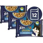 FELIX Капсули FELIX Sensations Sauces треска, сардини 12 x 85 г