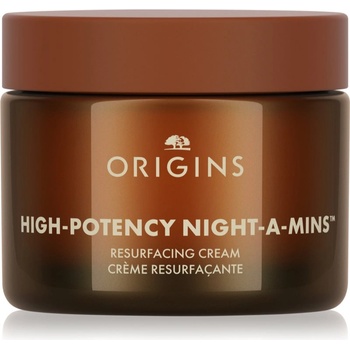Origins High-Potency Night-A-Mins Resurfacing Cream With Fruit-Derived AHAs хидратиращ нощен крем за освежаване и изглаждане на кожата 50ml