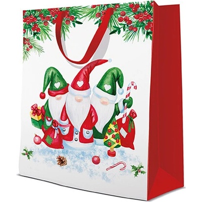 Dárková taška PAW Christmas Gnomes