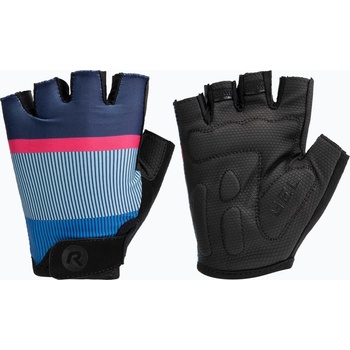 Rogelli Дамски ръкавици за колоездене Rogelli Impress II blue/pink/black