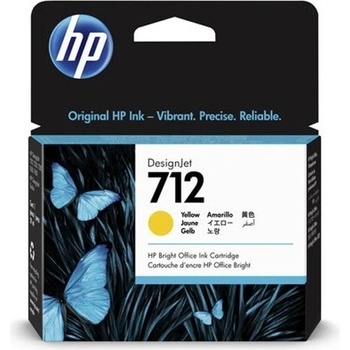 HP Касета за HP DesignJet T230/T250/T630/T650 24-in T630/T650 36-in, Yellow, - 3ED69A - HP - Заб. : 29ml капацитет (3ED69A)