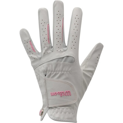 Wilson Голф ръкавица Wilson Feel Plus Golf Glove Ladies - White