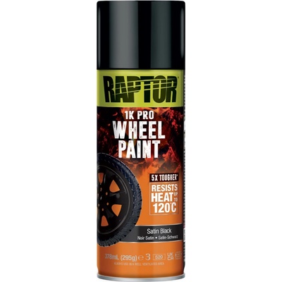 Raptor 1K Wheel Paint sprej na disky 295 g satin black
