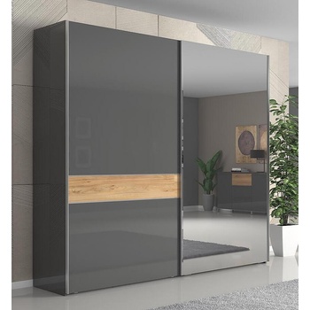 Гардероб с плъзгащи врати Onyx PK231 OG ON