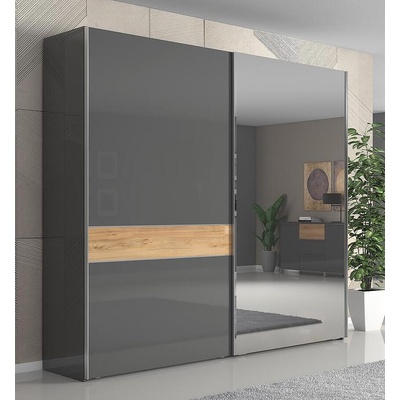 Гардероб с плъзгащи врати Onyx PK231 OG ON