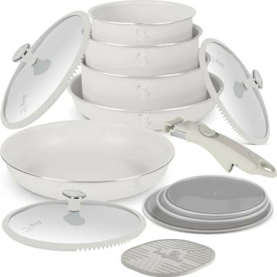 Pro-Tech shop Sada riadu s titánovým povrchom a odnímateľnou rukoväťou Sahara Marble 13-dielna 55870