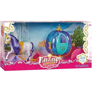 Felyx Toys Детска играчка Felyx Toys - Каляска за кукли с конче (2105Z436)