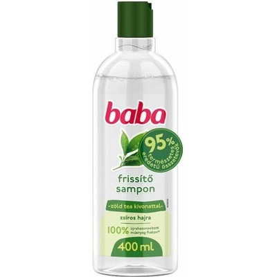 Baba šampón s extraktom zeleného čaju na mastné vlasy 400 ml