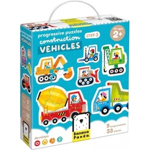 BANANA PANDA Banana Panda: Пъзел за напреднали - превозни средства (49205)