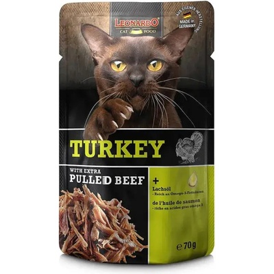 Leonardo krůta a trhané hovězí 70 g