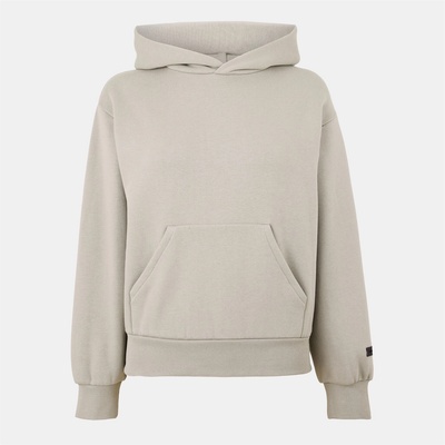 Fear of god essentials Суичър FEAR OF GOD ESSENTIALS Women's Back Logo Over-the-Head Relaxed Fit Hoodie - Abbey Stone