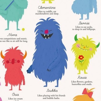 Rex London - Опаковъчна хартия - Чудовищата на Земята (26610)