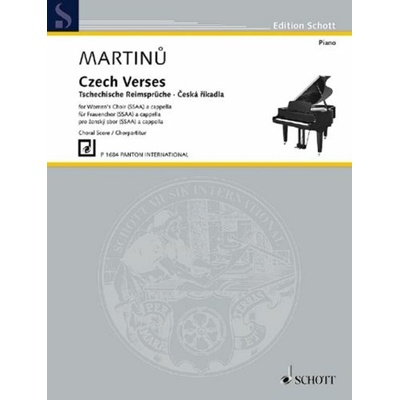 Schott Music Panton Česká říkadla