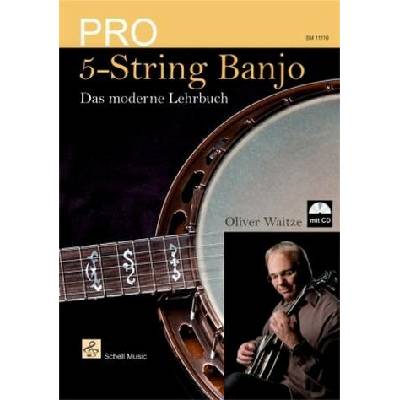 PRO 5-String Banjo, m. Audio-CD - Waitze, Oliver